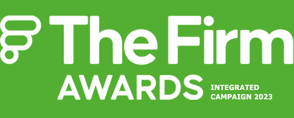 The Firm awards - Integrated Campaign 2023 winner logo